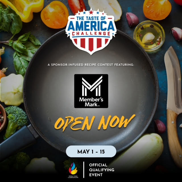 World Food Championships Taste of America Recipe Contest Accepting Entries